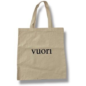 Vuori Tote Bag Cotton Canvas Reusable The Rise Shine Sustainable Eco Friendly